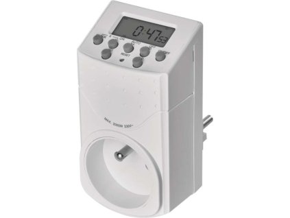 Časovač – digitální spínací zásuvka IP20