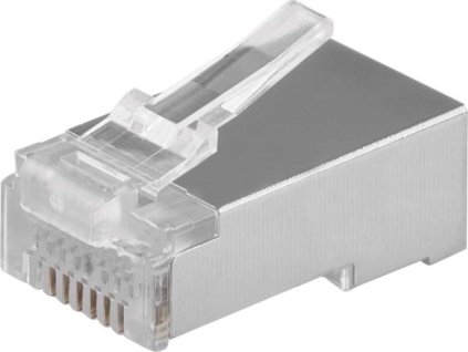 Konektor RJ45 pro FTP kabel (drát) CAT5E