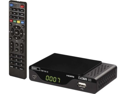 Set-top box EMOS EM190-S HD HEVC H265 (DVB-T2)