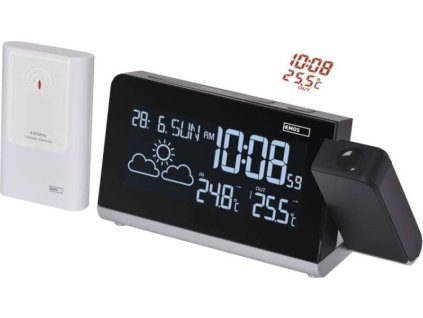 Domácí bezdrátová meteostanice E8466, projekční