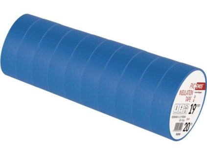 Izolační páska PVC 19mm / 20m modrá