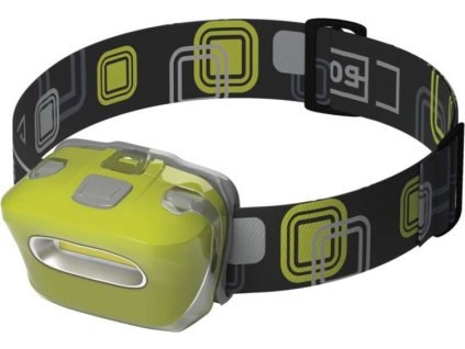 COB LED čelovka P3528, 150 lm, 20 m, 3× AAA