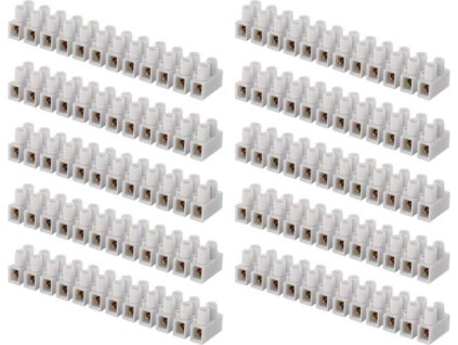 Svorkovnice 12x4,0 mm bílá