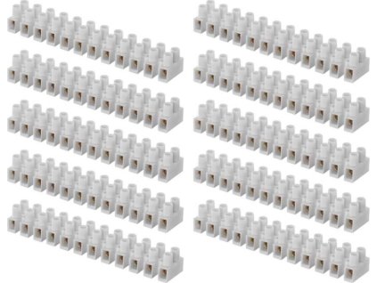 Svorkovnice 12x6,0 mm bílá