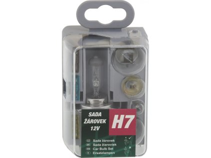 Žárovky servisní box univerzální H7 GREEN
