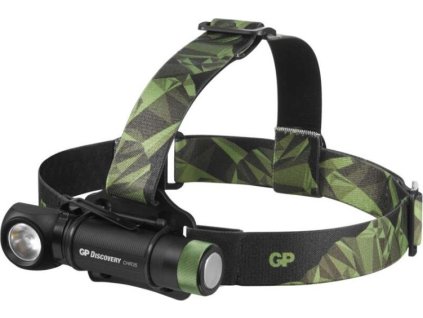 LED nabíjecí čelovka GP Discovery CHR35, 600 lm