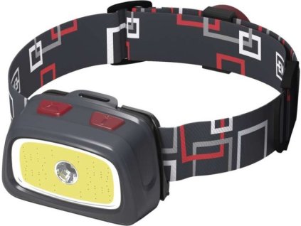 CREE LED + COB LED čelovka P3531, 330 lm, 65 m, 3× AAA