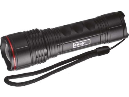 LED svítilna kovová, 330 lm, 3× AAA, FOKUS