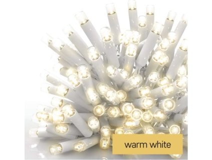 Profi LED spojovací řetěz bílý – rampouchy, 3 m, venkovní, teplá bílá