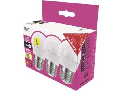 LED žárovka Classic Mini Globe / E27 / 5 W (40 W) / 470 lm / teplá bílá