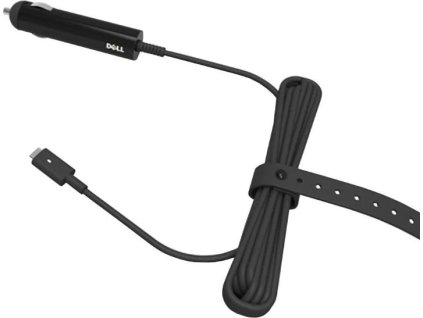 DELL napájecí adaptér 65W do auta / letadla USB-C