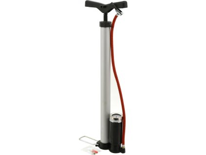 Hustilka ruční 510 x 35mm ALU s manometrem