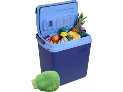 Chladící box 25litrů BLUE 230/12V displej s teplotou