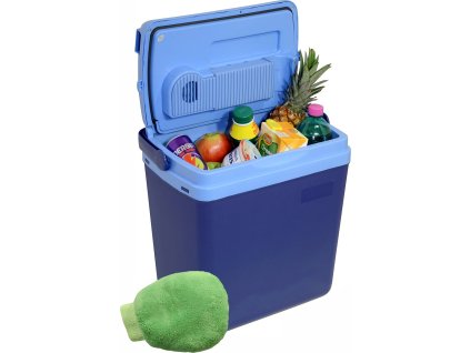 Chladící box 25litrů BLUE 230/12V displej s teplotou