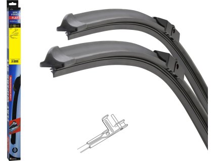Stěrače FLAT SET (PIN) 630+430mm