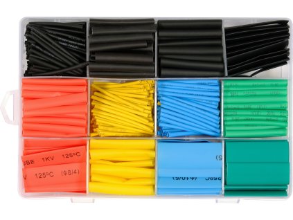 Bužírky smršťovací sada 530 ks