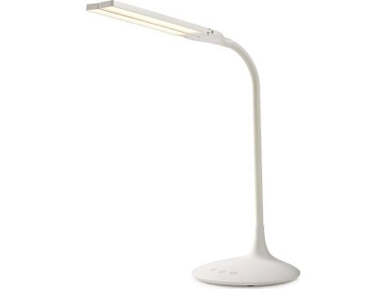 NEDIS LED lampička/ dobíjecí/ 5VDC/ dotykové funkce/ přirozená, studená, teplá bílá/ stmívatelná/ 280 lm/ bílá