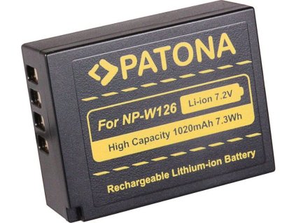PATONA baterie pro foto Fuji NP-W126 1020mAh Li-Ion