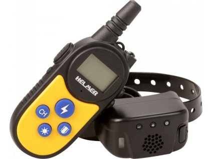 HELMER elektronický výcvikový obojek pro psy TC 1000/ s intercomem/ dosah 1000 m/ IP67/ délka obojku 70 cm
