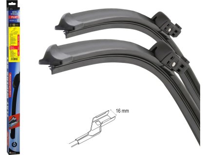 Stěrače FLAT SET (CUBE16) 660+450mm OCT IV, SUP III, Karoq, Kamiq, Enyaq