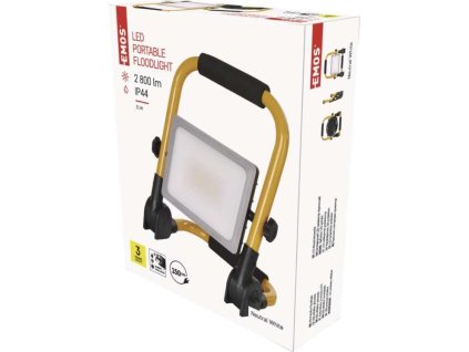 LED reflektor ILIO přenosný, 31W, žlutý, neutrální bílá