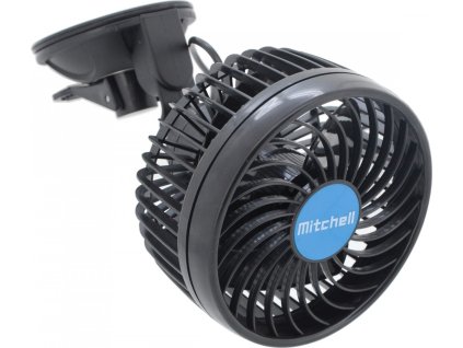 Ventilátor MITCHELL 115mm 12V na přísavku