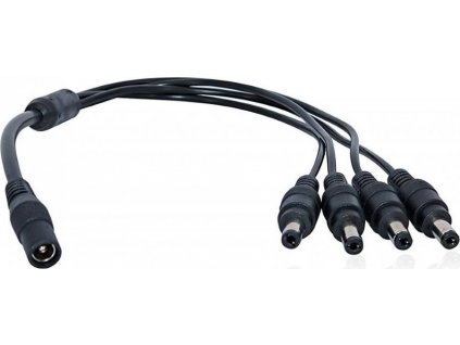 XtendLan Napájecí kabel/splitter 1 na 4, jack 2,1mm