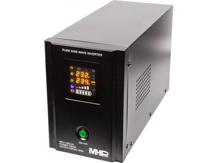 MHPower záložní zdroj MPU-1050-24, UPS, 1050W, čistý sinus, 24V