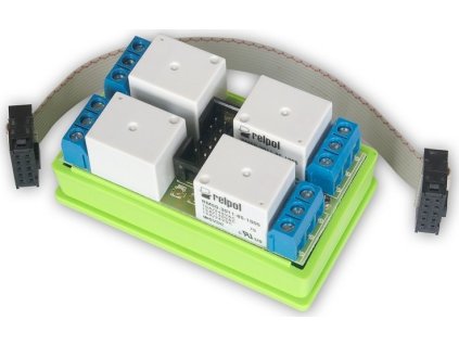 TINYCONTROL 4x relé 10A, rozšiřující modul pro LAN ovladač LK3 a LK4