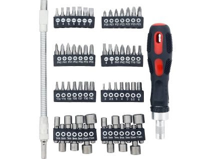 Sada ráčnový šroubovák 58 dílů