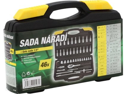 Gola sada 1/4" 46 dílů