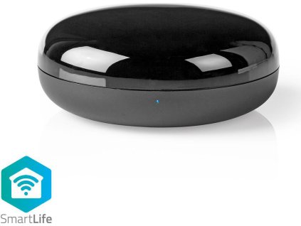SmartLife IR Dálkové Ovládání | Wi-Fi | Univerzální | Dosah signálu: 5 m | 38 KHz | Napájení z USB | Android™ / IOS | Černá