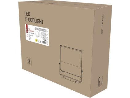 LED reflektor ASIMO asymmetric 300W, černý, neutrální bílá