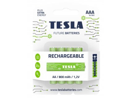 RECHARGEABLE+ AAA transparent