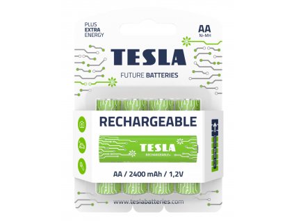 RECHARGEABLE+ AA transparent