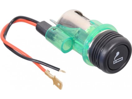 Zapalovač 12V s osvitem EURO