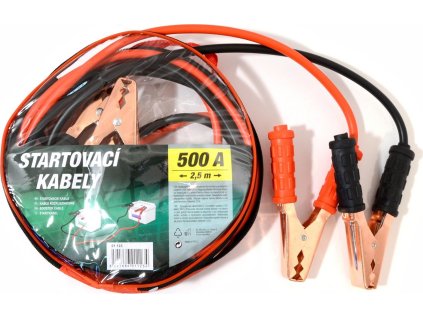 Startovací kabely 500A 2,5m zipper bag