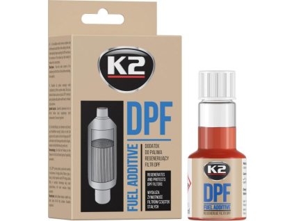 K2 DPF 50 ml - přídavek do paliva, regeneruje a chrání filtry