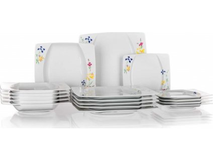 THUN Sada talířová porcelánová EYE 18 dílů