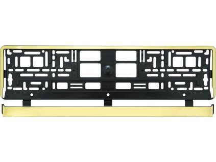 Podložka pod SPZ GOLD STRIP