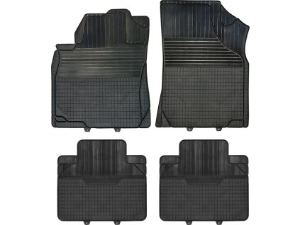 Koberce gumové sada 4ks UNI B