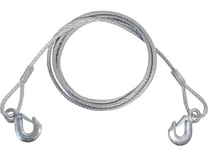 Lano vyprošťovací 5000kg s karabinami