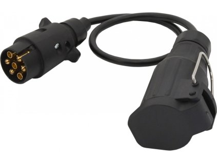 Kabel redukční 0,6m 7pólů zástrčka - 13pólů zásuvka