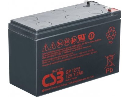 CSB Pb záložní akumulátor VRLA AGM 12V/7,2Ah (GP1272 F2)