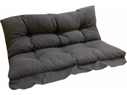 Polstr na houpačku 130 cm, antracit, drcený PU 8cm