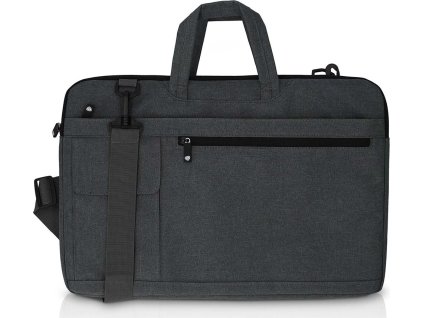 Brašna na notebook | 17 - 18" | Nosný pás | 8 Přihrádky | 30 mm | 320 mm | 460 mm | Polyester