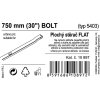 Stěrač FLAT BULK (BOLT) 30"/750mm