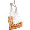 Houpací síť k sezení 95x50cm červeno-oranžová