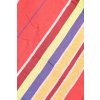 Houpací síť TEXTIL 200x100cm červeno-žlutá