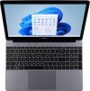 UMAX notebook VisionBook 15Wj/ 15,6" IPS/ 1920x1080/ N4500/ 4GB/ 128GB eMMC/ mini HDMI/ USB/ USB 3.0/ W11 Pro/ šedý